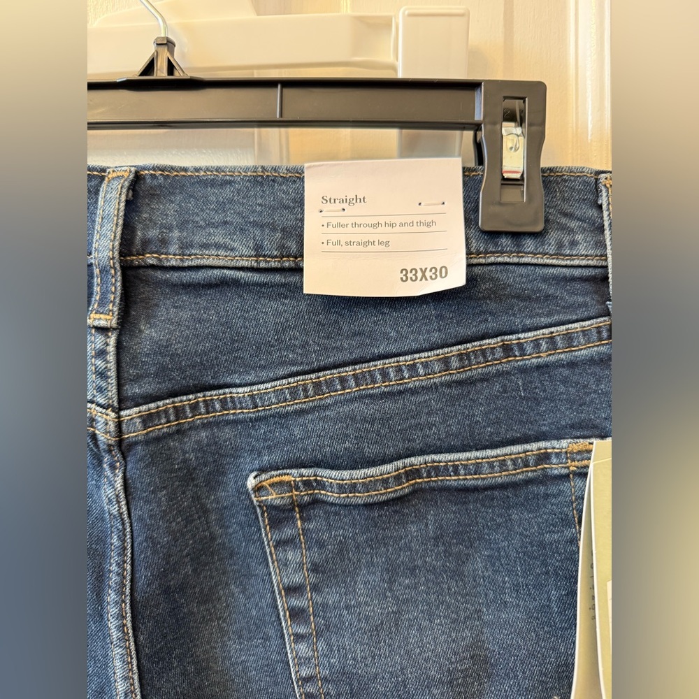Goodfellow & Co Total Flex Straight Leg Jeans Size 33x30 - Picture 5 of 6